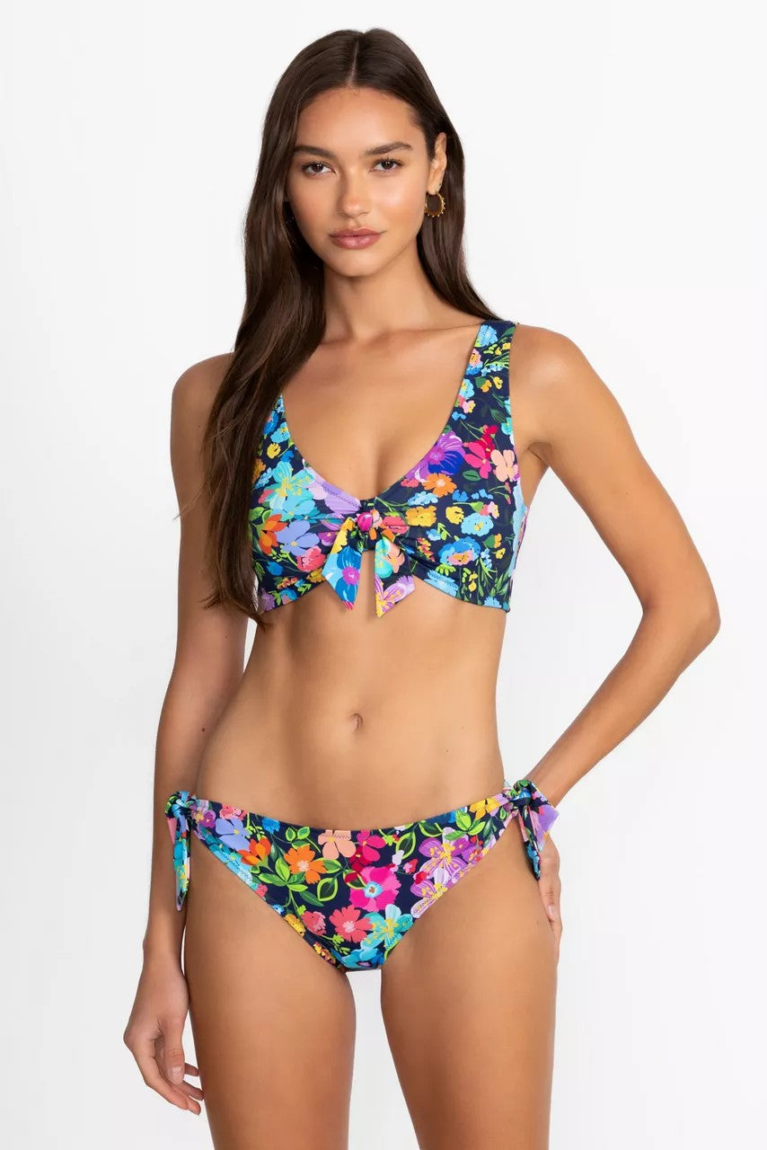 Johnny Was Women WILD BLOOM SIDE TIE HIPSTER BOTTOM