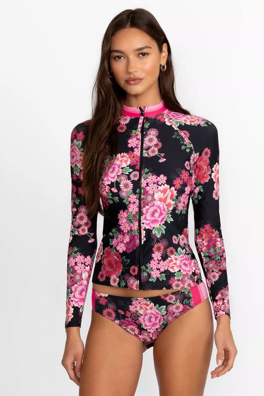 Johnny Was Women BLUM LONG SLEEVE SURF SHIRT