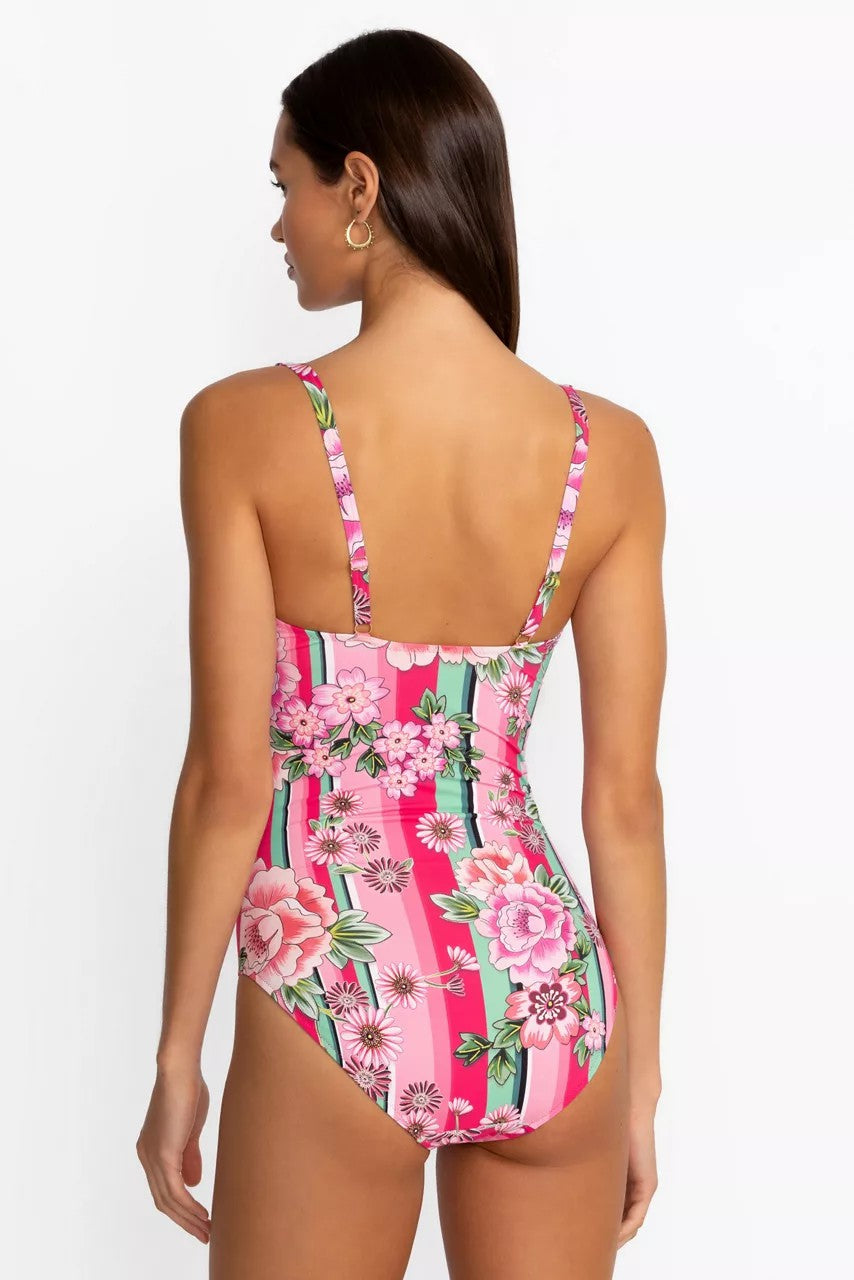 Johnny Was Women BOCARDI RUCHED ONE PIECE