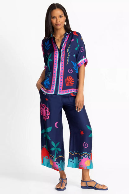 Johnny Was Women FERNANDA BUTTON DOWN SHIRT
