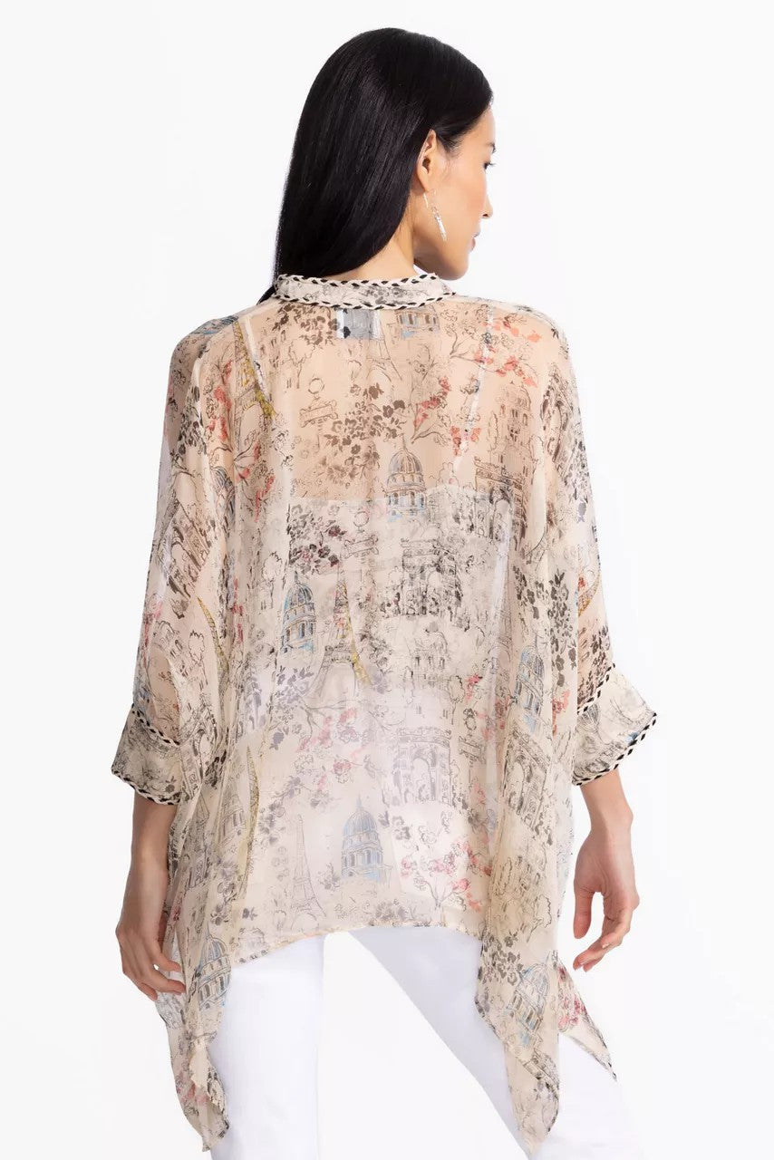 Johnny Was Women KATIA OVERSIZED BLOUSE