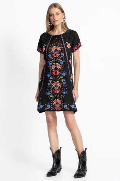 Johnny Was Women RAGLAN SEAMED DRESS