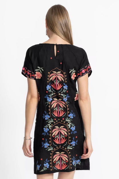 Johnny Was Women RAGLAN SEAMED DRESS