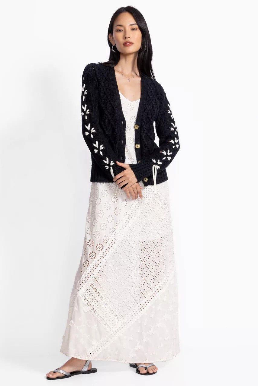 Johnny Was Women THE ANESSA BOW CARDIGAN
