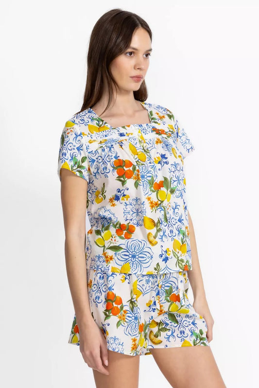Johnny Was Women CITRUS SLEEP SHORT SET