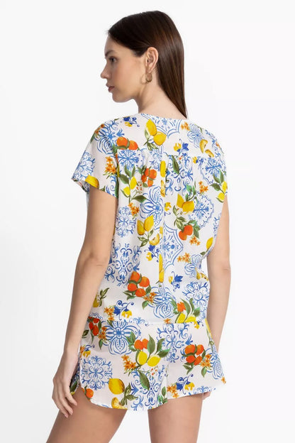Johnny Was Women CITRUS SLEEP SHORT SET