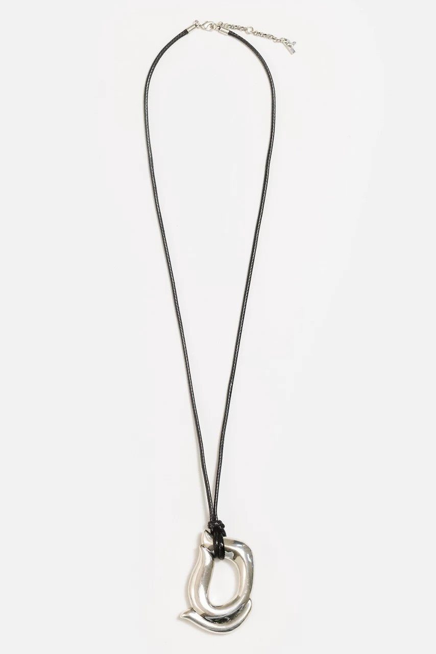 Johnny Was Women ABSTRACT SWOOSH PENDANT NECKLACE