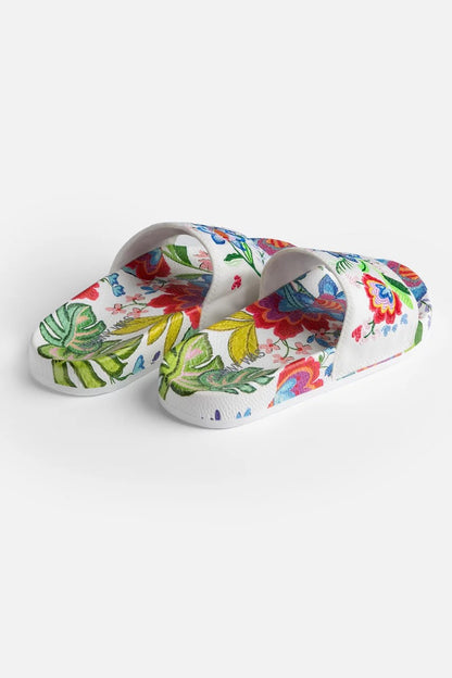 Johnny Was Women EMBROIDERED POOL SLIDE