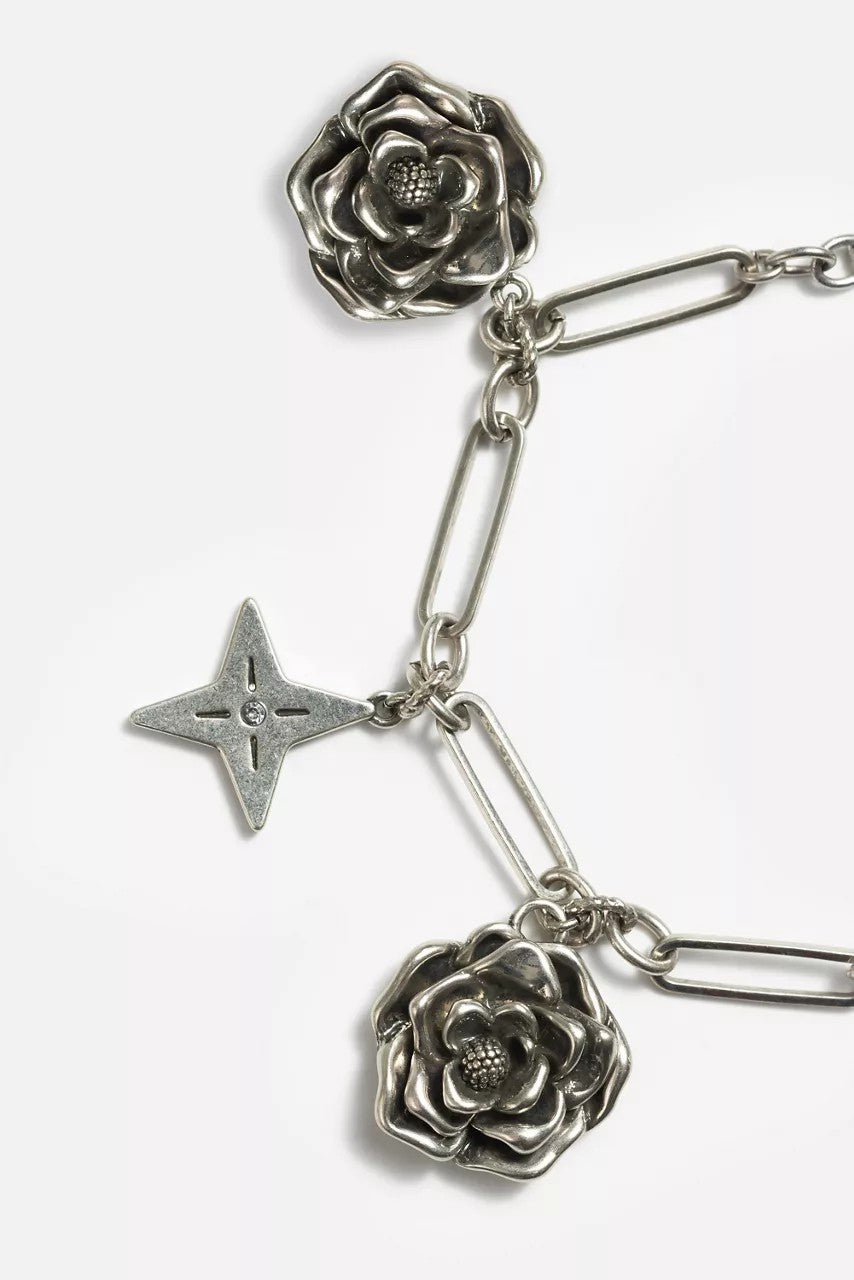 Johnny Was Women WESTERN ROSE CHARM BRACELET