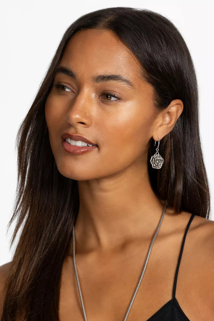 Johnny Was Women WESTERN ROSE EARRINGS