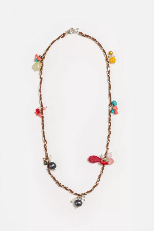Johnny Was Women PRECIOUS PEARL CHARM NECKLACE