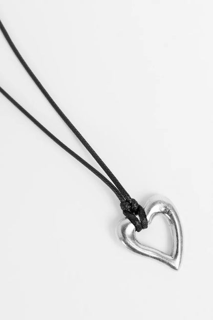 Johnny Was Women ABSTRACT HEART PENDANT NECKLACE