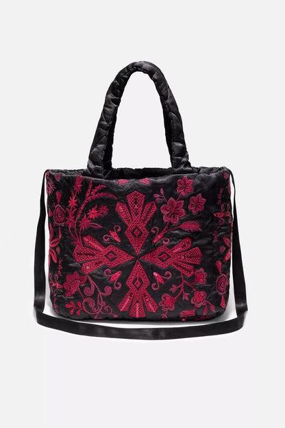 Johnny Was Women QUILTED TOTE BAG