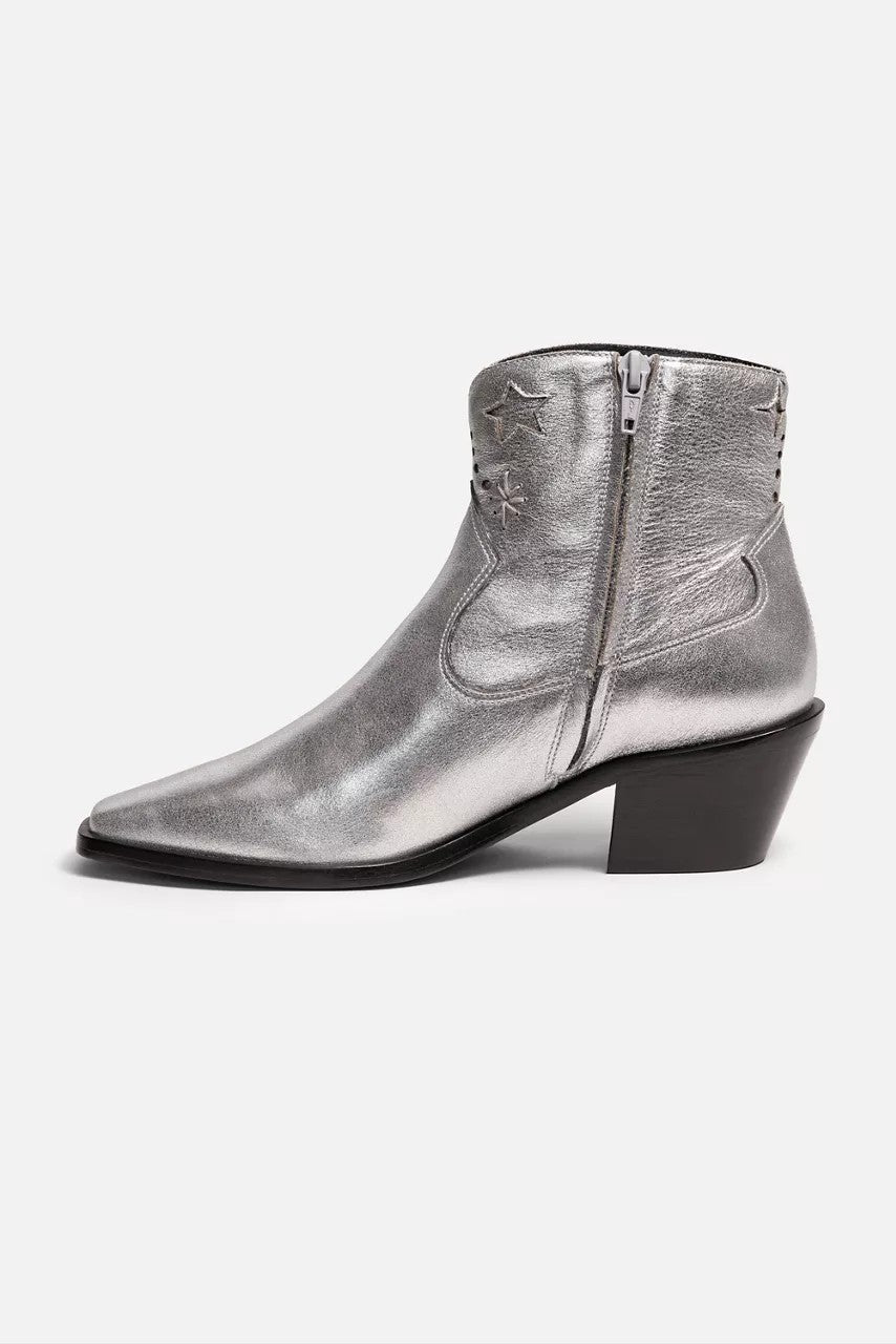 Johnny Was Women COSMOS METALLIC LEATHER BOOTIE