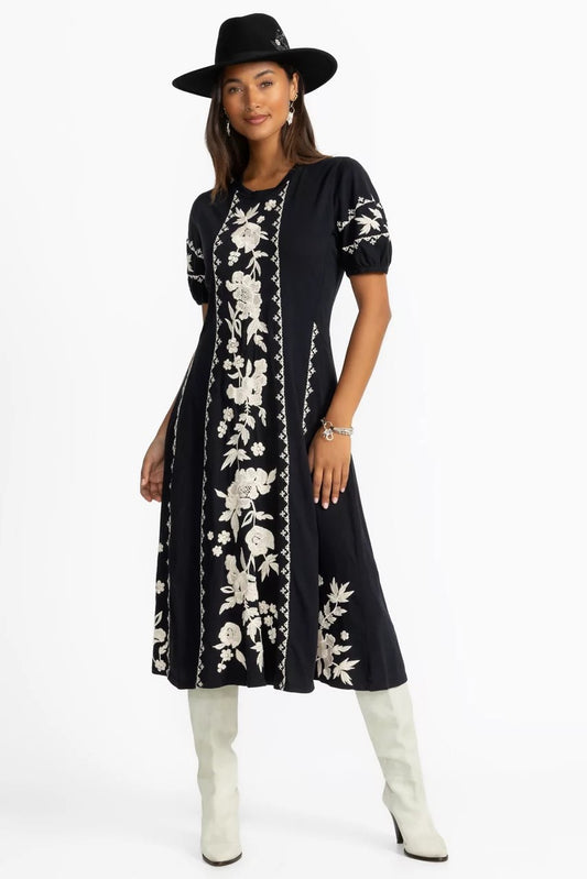 Johnny Was Women SEAMED KNIT DRESS