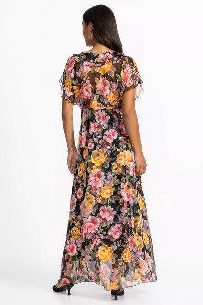 Johnny Was Women SURI RUFFLE MAXI DRESS