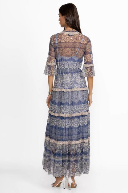 Johnny Was Women MAZZY CROCHET DRESS