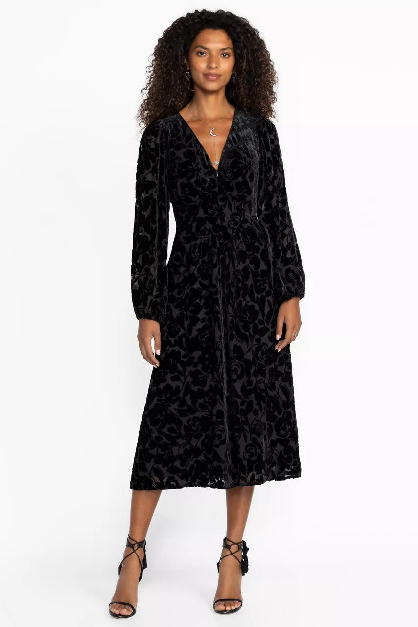 Johnny Was Women WYNNTER MIDI DRESS