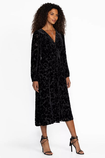 Johnny Was Women WYNNTER MIDI DRESS