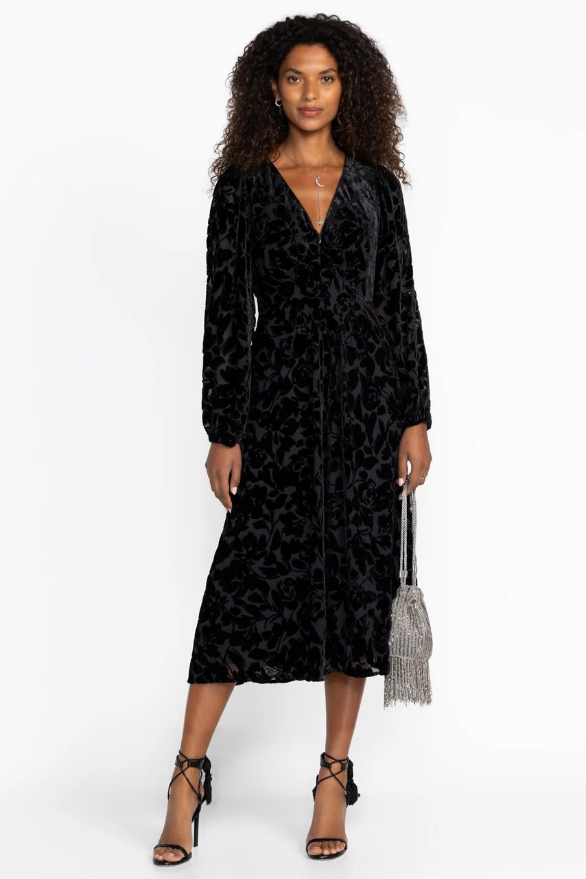 Johnny Was Women WYNNTER MIDI DRESS