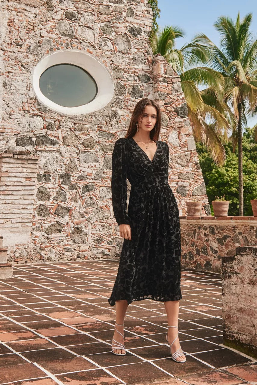 Johnny Was Women WYNNTER MIDI DRESS