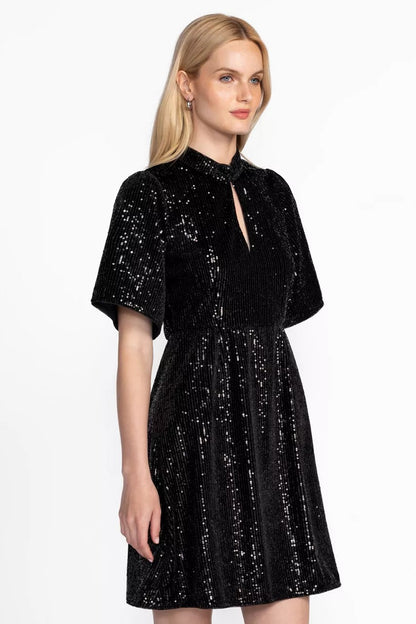 Johnny Was Women EVE SEQUIN MINI DRESS