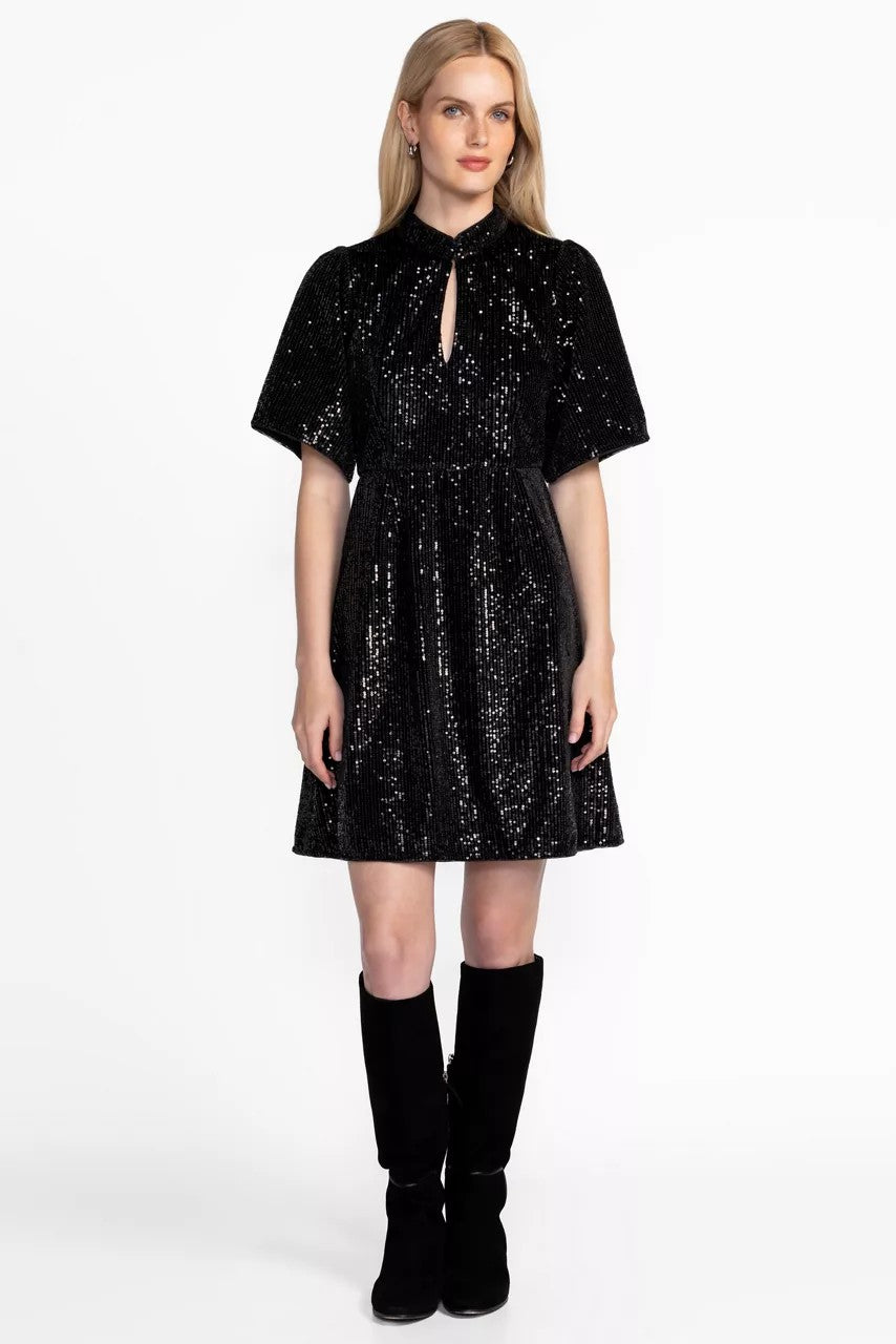 Johnny Was Women EVE SEQUIN MINI DRESS