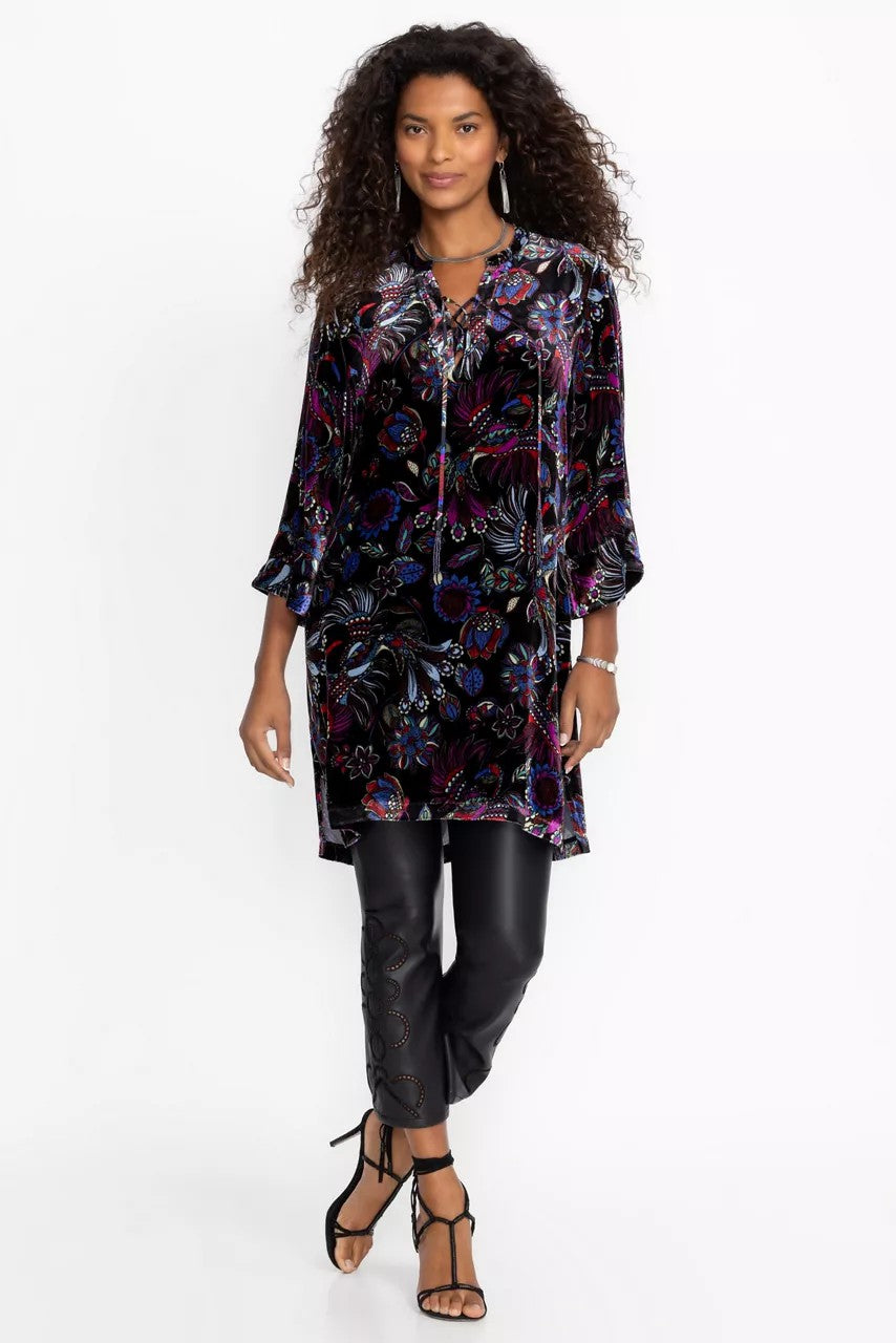 Johnny Was Women TIE FRONT KIMONO DRESS