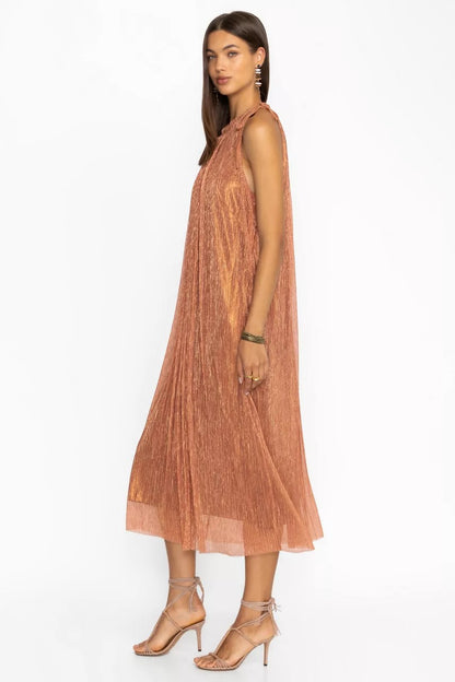 Johnny Was Women DYLAN HALTER MIDI DRESS