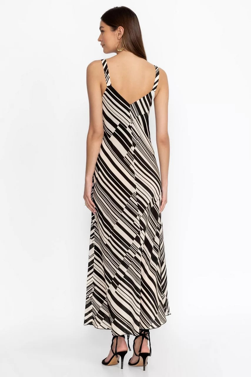 Johnny Was Women NORMANIA BIAS MAXI DRESS