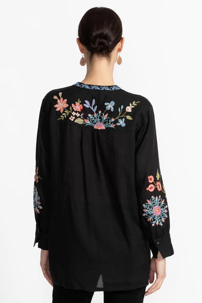 Johnny Was Women HENLEY VOYAGER TUNIC