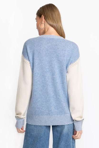 Johnny Was Women THE PATCHWORK WHIPSTITCH PULLOVER
