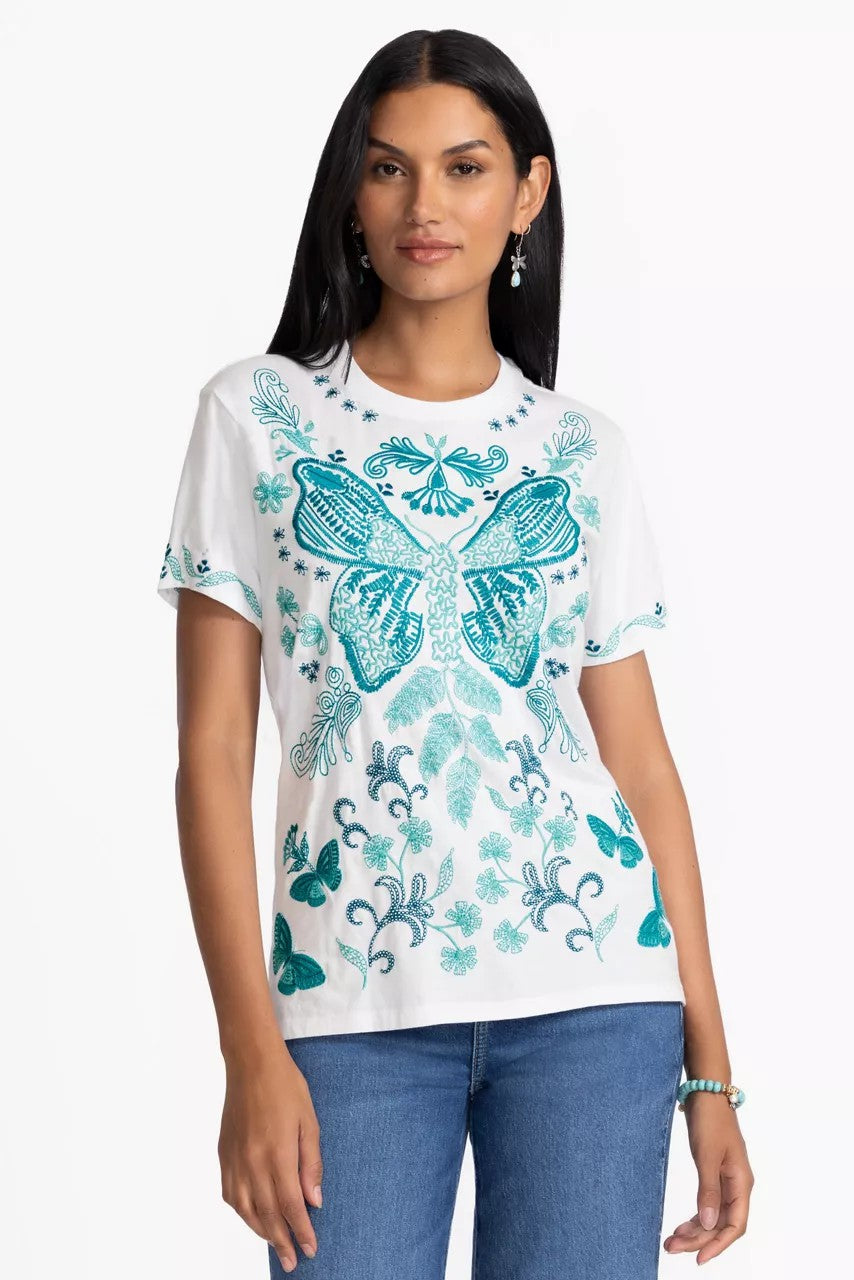 Johnny Was Women CREW NECK TEE
