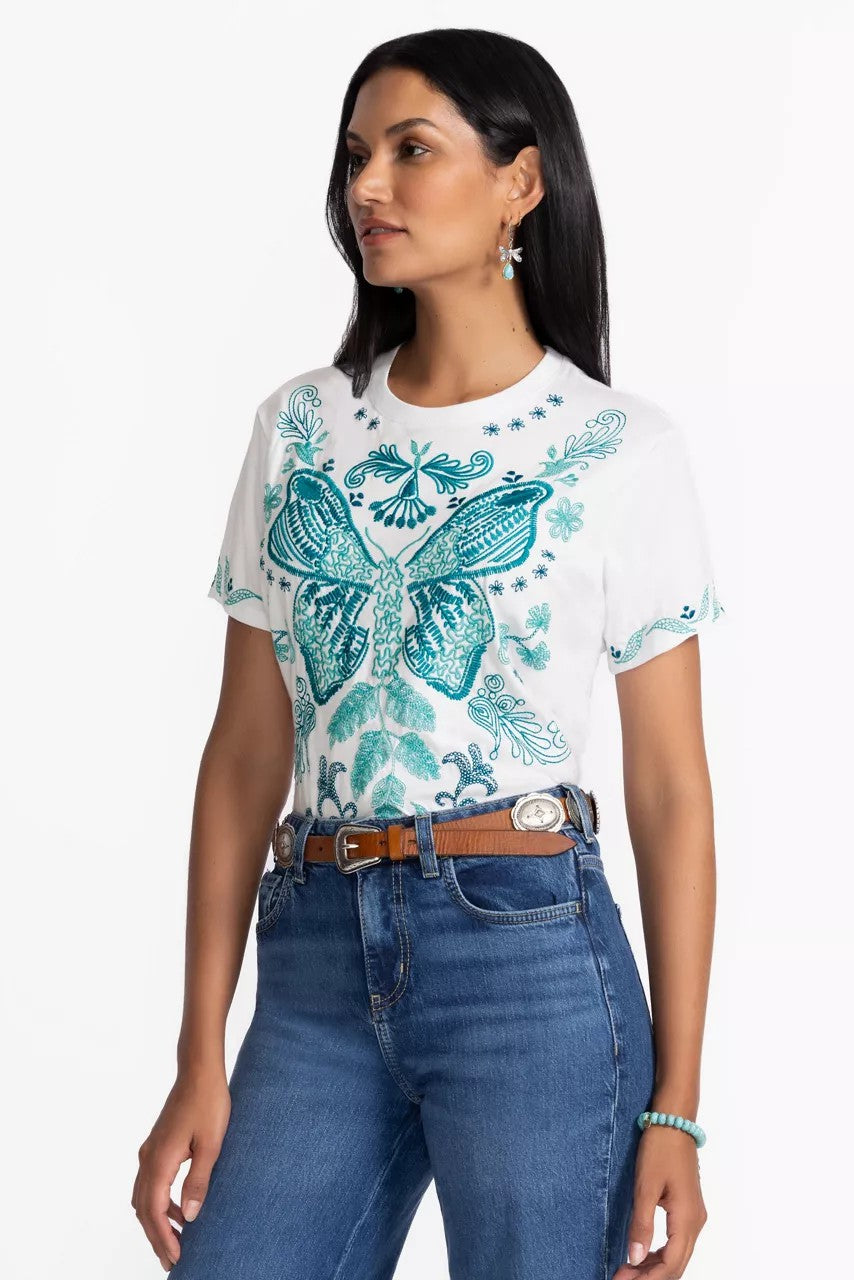 Johnny Was Women CREW NECK TEE