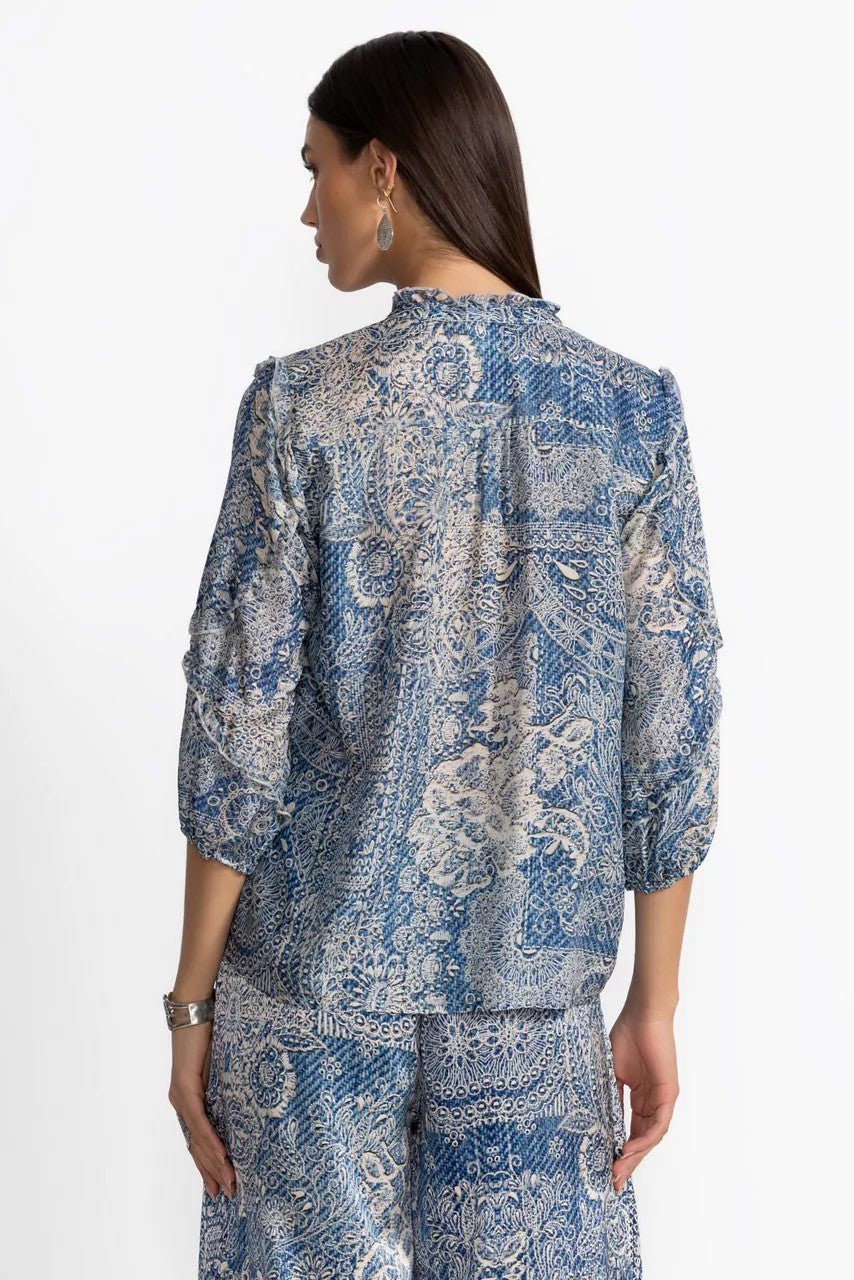 Johnny Was Women ZEELAND BLOUSE