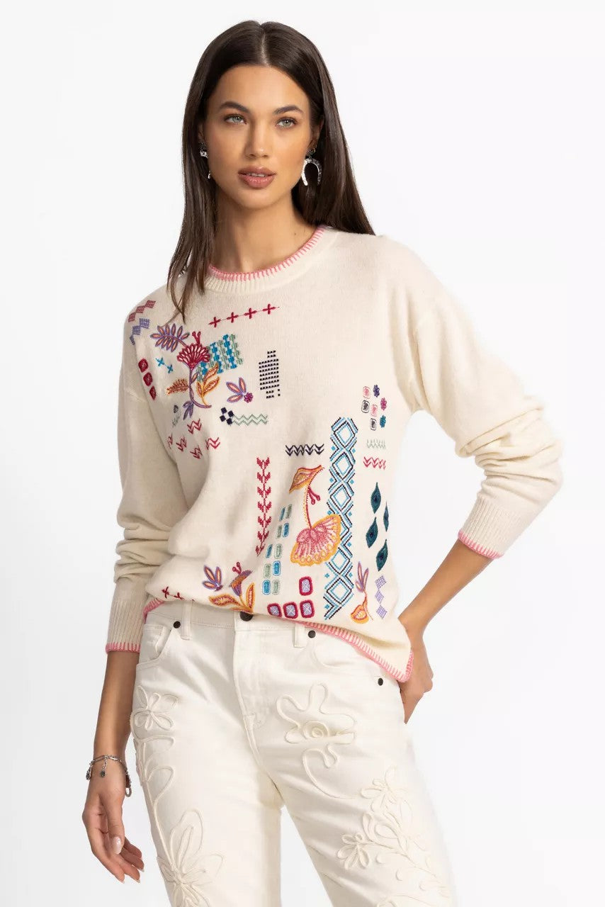Johnny Was Women THE DROP SHOULDER PULLOVER