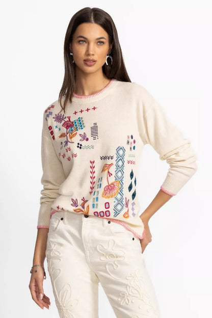 Johnny Was Women THE DROP SHOULDER PULLOVER
