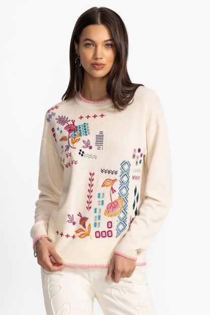 Johnny Was Women THE DROP SHOULDER PULLOVER