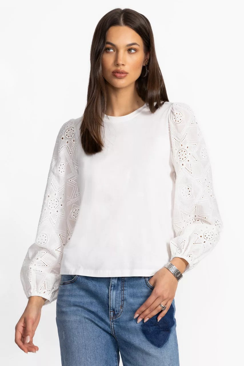 Johnny Was Women NORA LONG SLEEVE EASY TEE