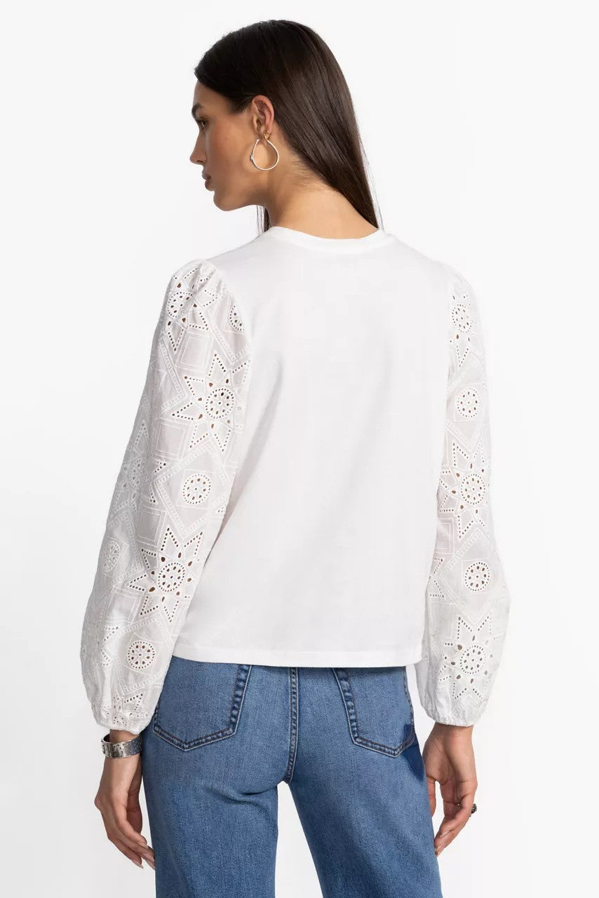 Johnny Was Women NORA LONG SLEEVE EASY TEE