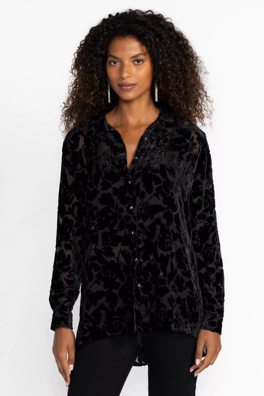 Johnny Was Women AXELLE BUTTON DOWN SHIRT