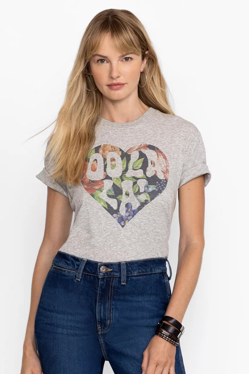 Johnny Was Women HEART OOLALA TEE