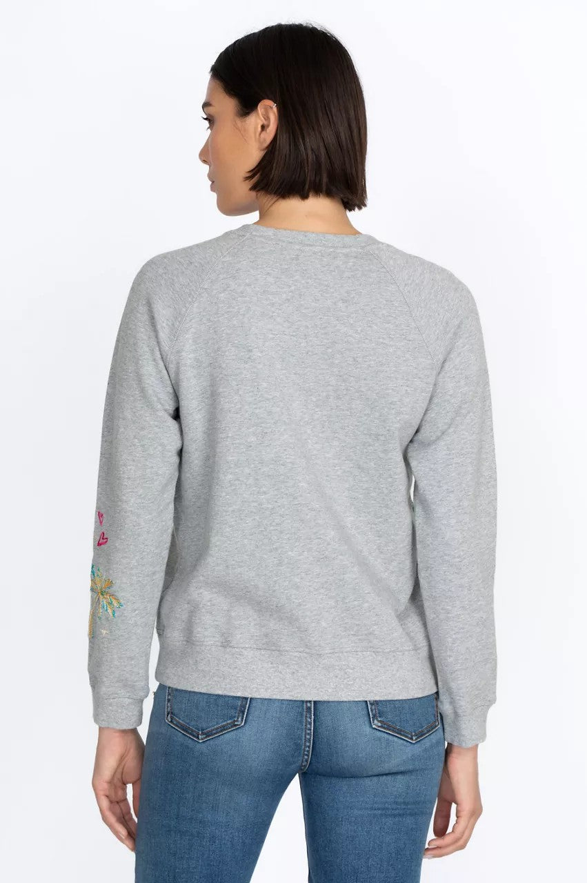 Johnny Was Women California Raglan Sweatshirt