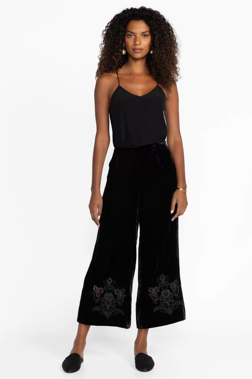 Johnny Was Women LILITH WIDE LEG CROPPED PANT