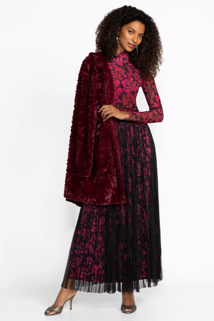 Johnny Was Women YOLANDA PLEATED MAXI SKIRT