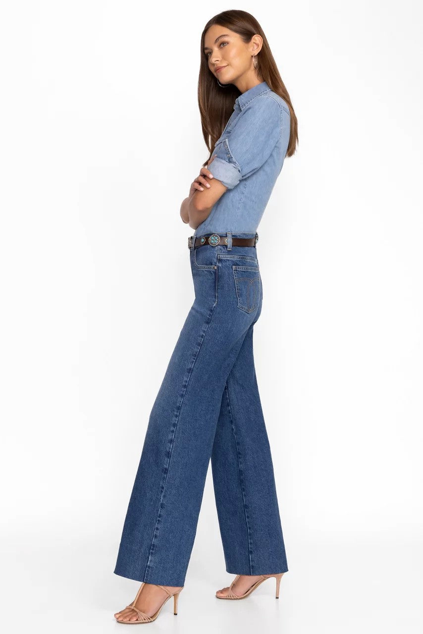 Johnny Was Women LUMIERE WIDE LEG JEAN
