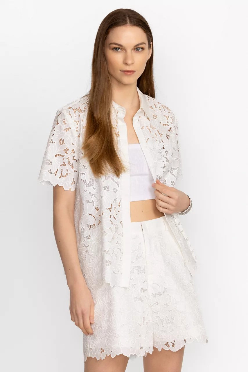 Johnny Was Women KITT LACE SHORT