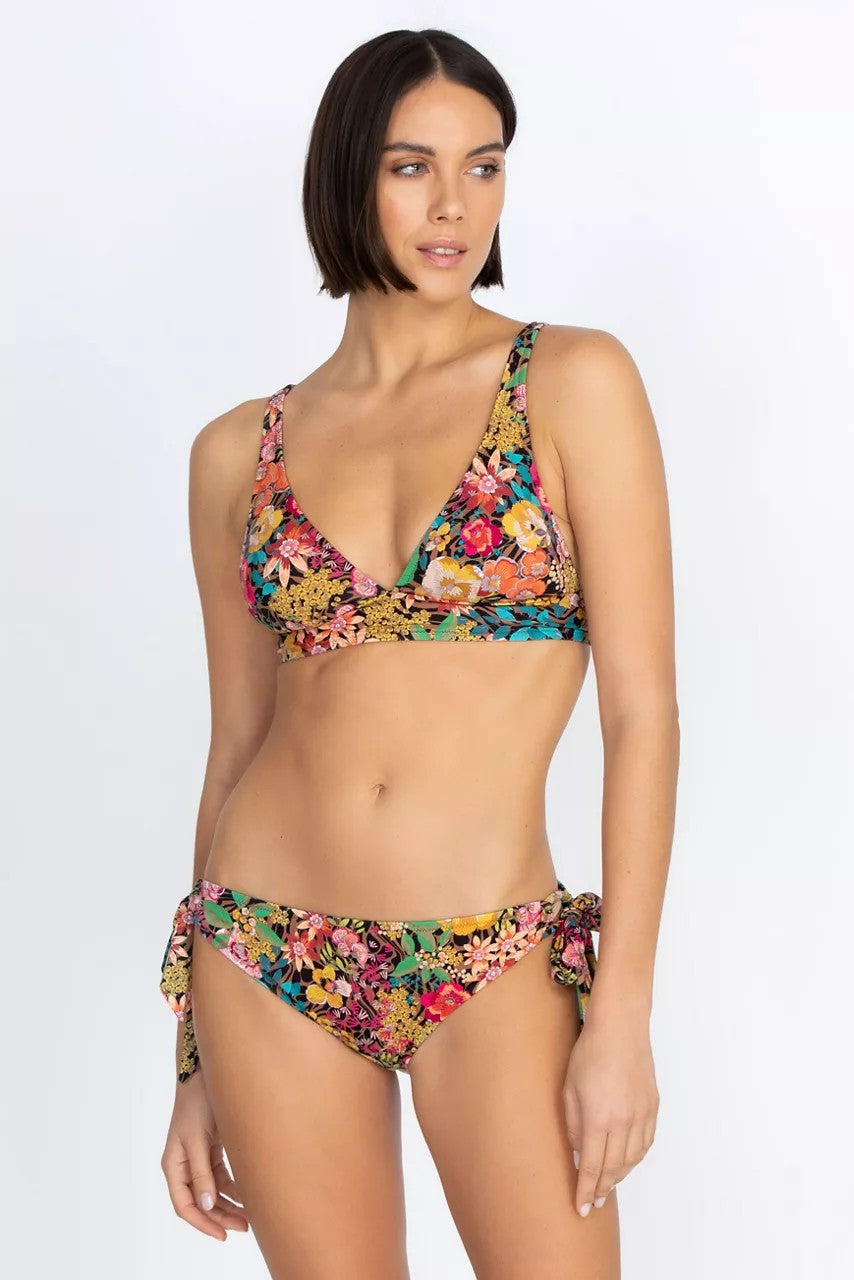 Johnny Was Women Millo Halter Bikini Top
