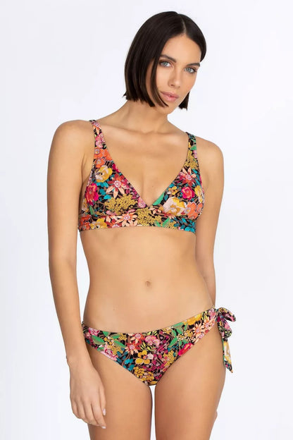 Johnny Was Women Millo Halter Bikini Top