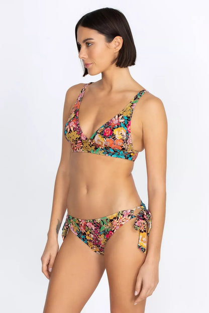 Johnny Was Women Millo Halter Bikini Top